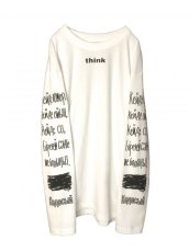 画像1: KAZAKH SLEEVE PRINT  L/S TEE (1)