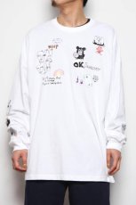 画像15: His scribble  BIG L/S TEE (15)