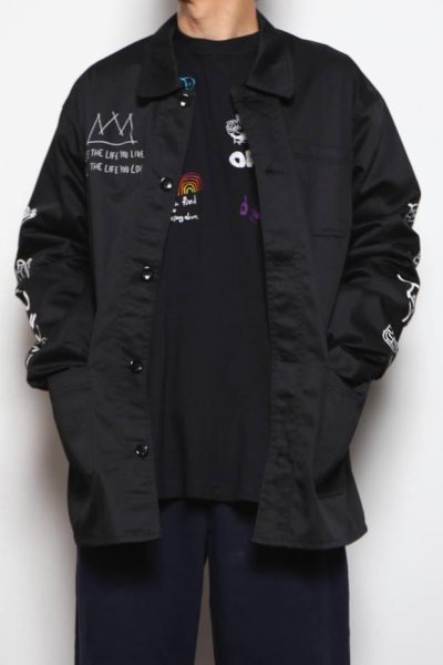 画像3: POSITIVE GRAFFITI  COVERALL JACKET