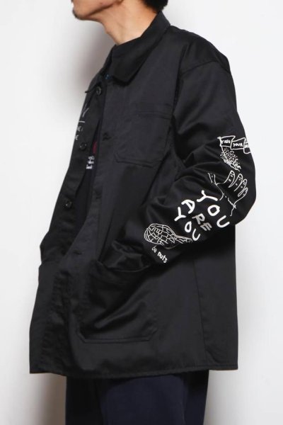 画像2: POSITIVE GRAFFITI  COVERALL JACKET