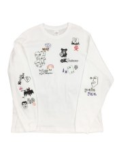 画像5: His scribble  BIG L/S TEE (5)