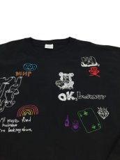 画像8: His scribble  BIG L/S TEE (8)