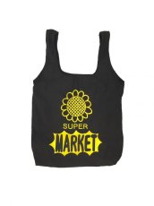 画像1: SUPER MARKET BAG (BLACK) (1)