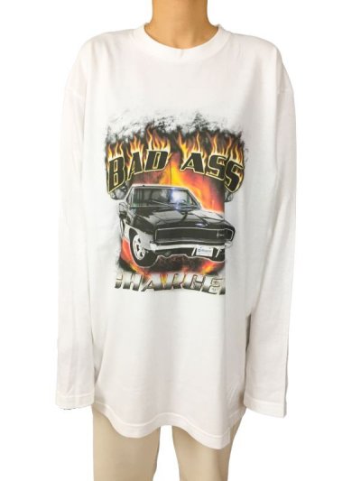 画像1: BAD ASS CHARGER  L/S  TEE