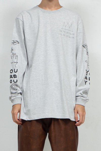 画像1: POSITIVE GRAFFITI  L/S TEE