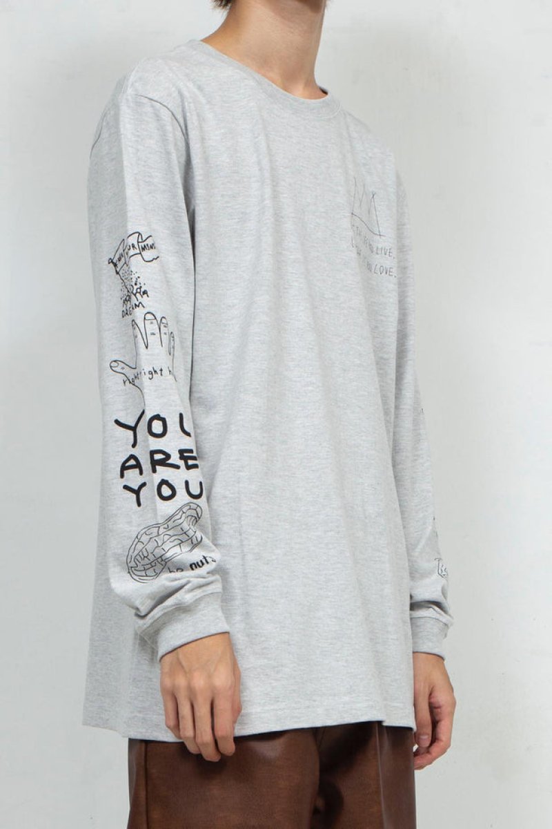 画像2: POSITIVE GRAFFITI L/S TEE