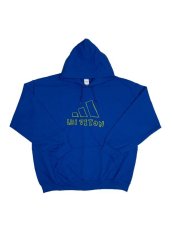 画像1: BROKEN LOGO HOODIE SWEATSHIRT (1)