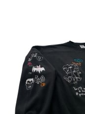 画像2: His scribble BIG SWEATSHIRT (2)