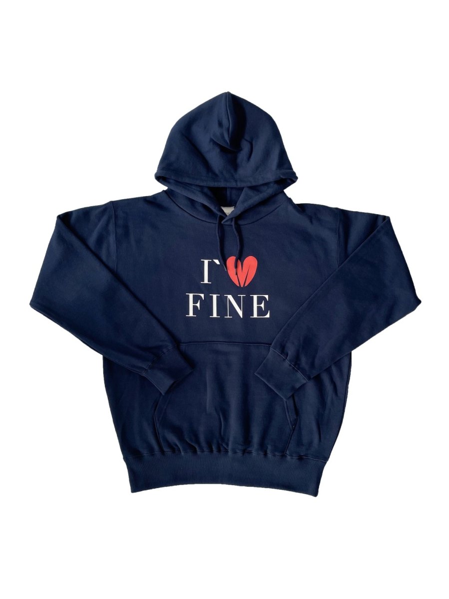 画像1: I`M FINE HOODIE SWEATSHIRT (1)