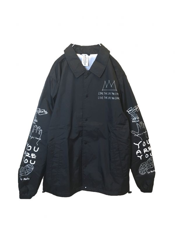 POSITIVE GRAFFITI  COACH JACKET