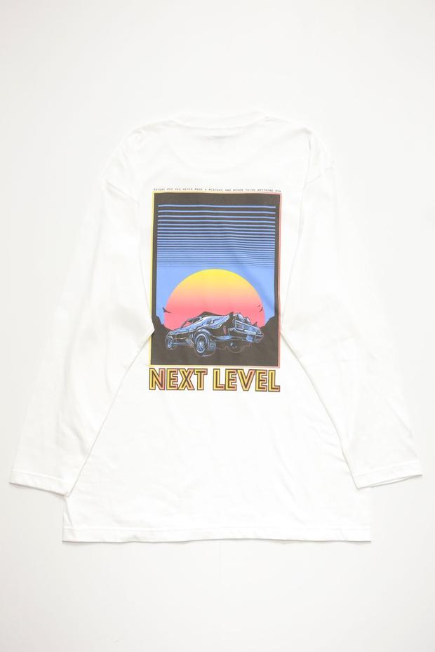 NEXT LEVEL  L/S  TEE   (WHITE)