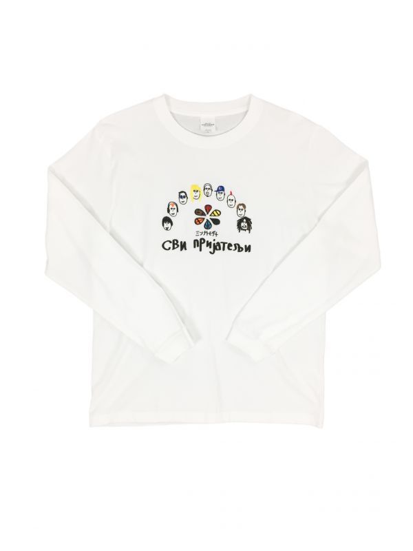 ミンナトモダチ  L/S TEE