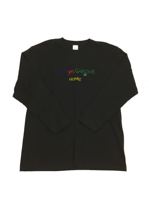 CUM yes GARCONS  L/S  TEE