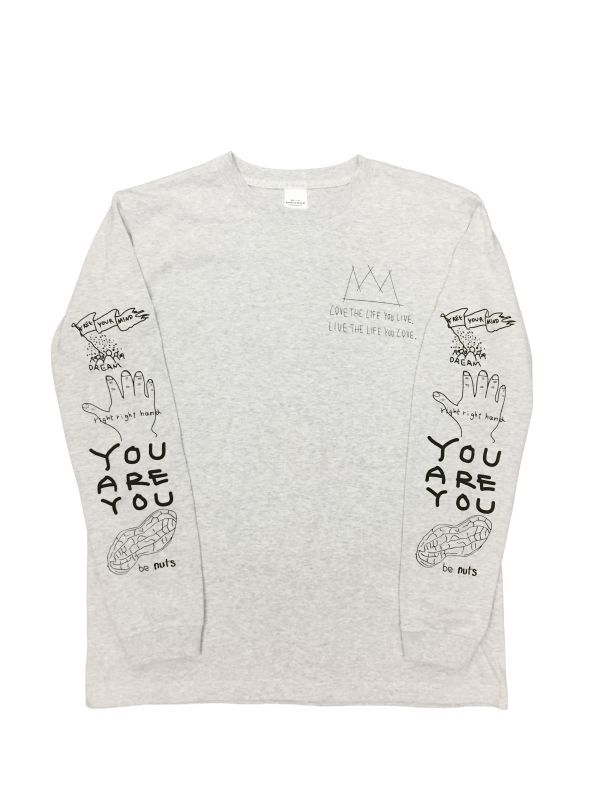 POSITIVE GRAFFITI  L/S TEE