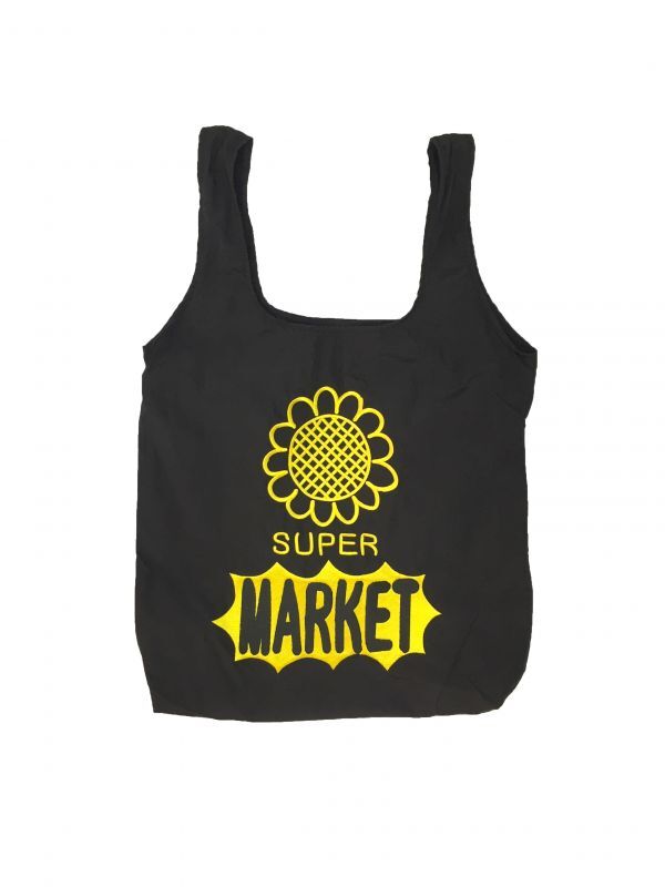 SUPER MARKET BAG (BLACK)
